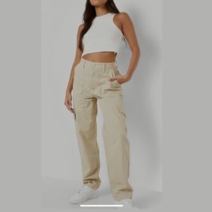 beige cargo pants